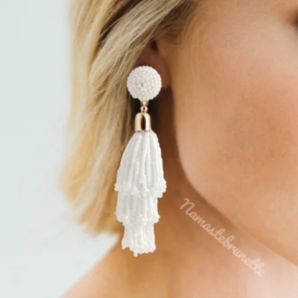 $55 Rachel Zoe Panacea Beaded Tassel Earrings - Picture 11 of 14